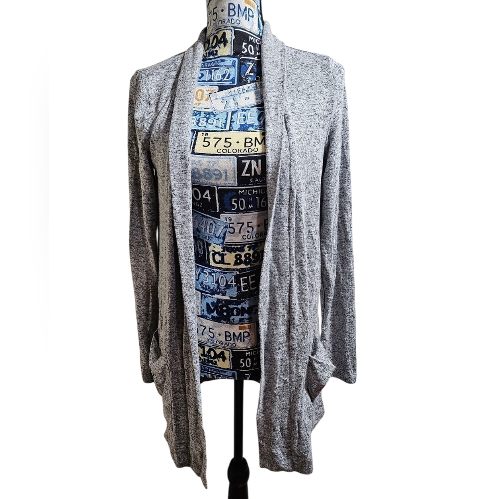 NWT Kim Rogers Open Front Lightweight Knit Cardigan Sweater Petite Small